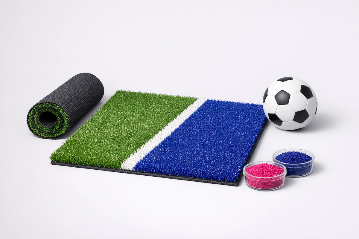 Erba sintetica per campi sportivi
