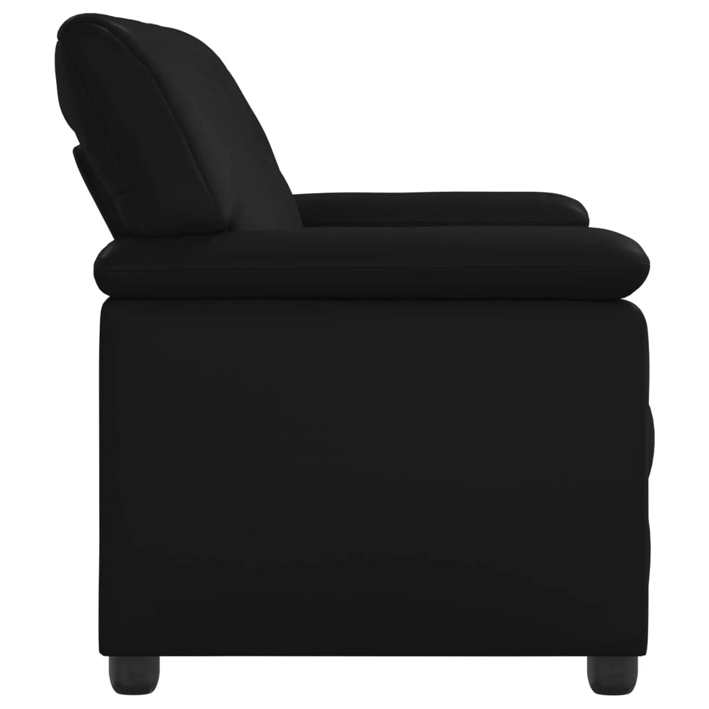 Divano Nero 191 x 85 x 93 cm Similpelle 42040887