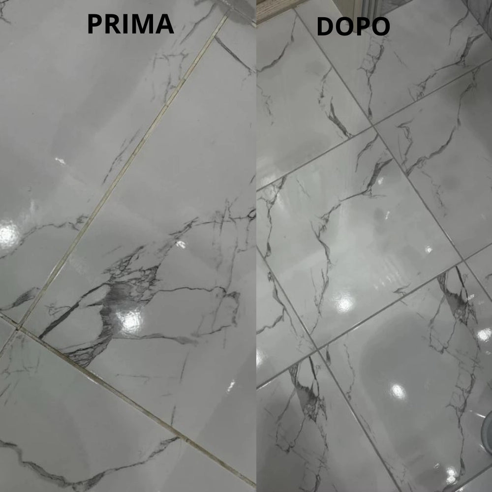 Rinnovo fughe sbiadite ripristinare pavimento ultracare fuga fresca 160 gr *** colore- grigio argento - 111, confezio...