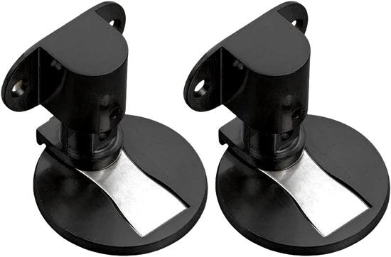 Blocco Porta Magnetico - Regolabile - Dampipatto Autoadesivo - Acciaio Inossidabile - 2 Pezzi - Adatto a Diverse Porte - Blocco Porta