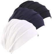 Benda Dama - Tulband - Sciarpa Femminile - Capo per Chemioterapia - Scialle - Materiale a Tessuto Zucchero - Mix Poliestere Cotone - Cappuccio Adattabile