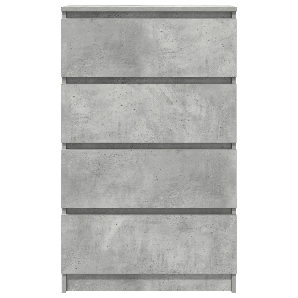 Credenza Grigio Cemento 60x35x98,5 cm in Legno Multistrato 800535