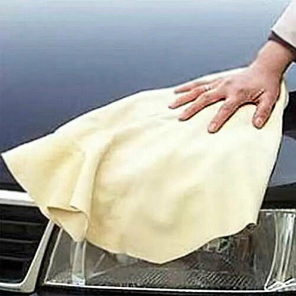 Trade Shop - Panno In Pelle Di Daino Sintetica Per La Pulizia Auto E Superfici Delicate -