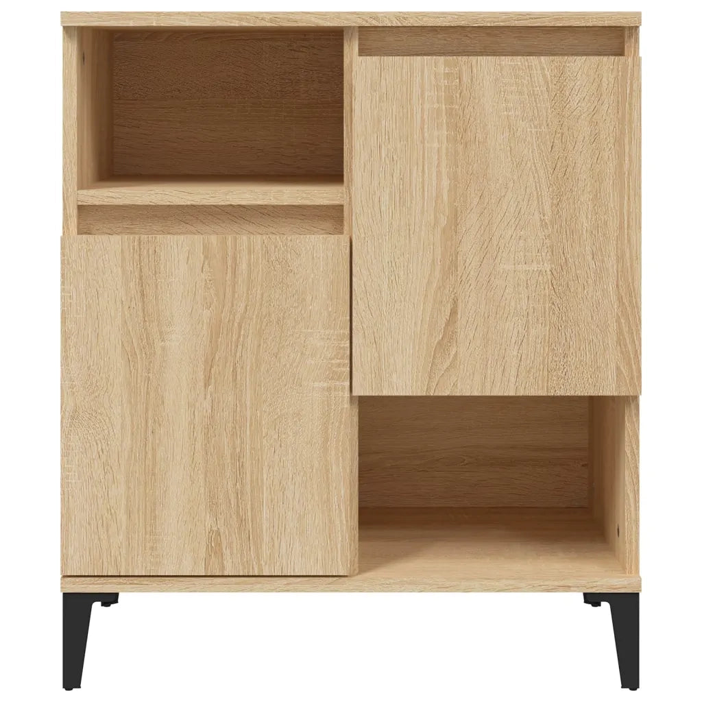Credenza-Buffet-Armadio da cucina Rovere Sonoma 60x35x70 cm in Legno Multistrato 571123