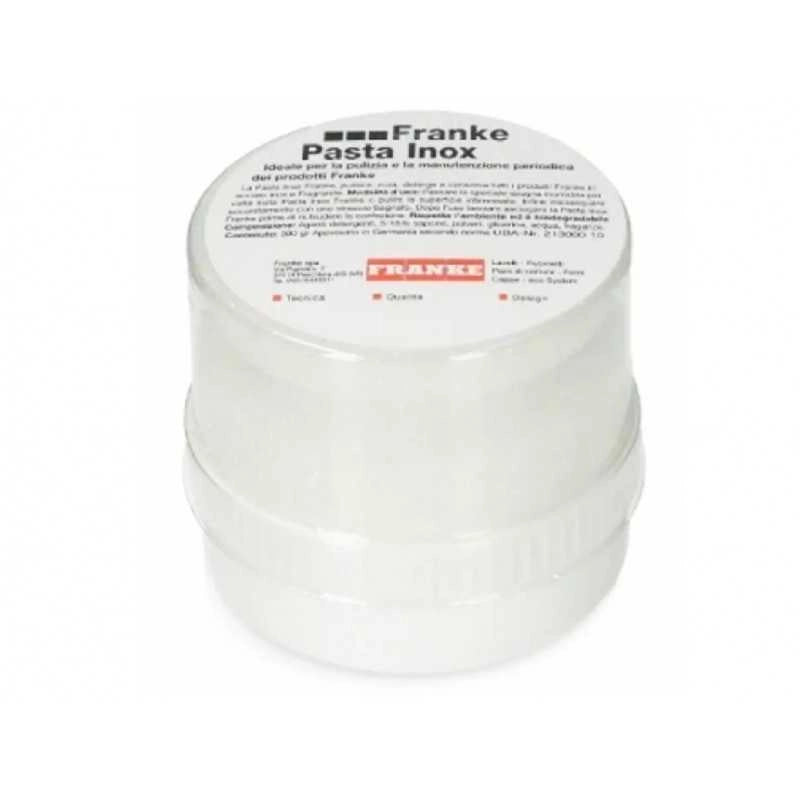 CREMA PASTA SPUGNA PULIZIA LAVELLI PIANI COTTURA ACCIAIO INOX E FRAGRANITE 300GR - FRANKE