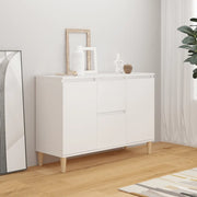 Credenza Bianca 101x35x70 cm in Legno Multistrato 806103