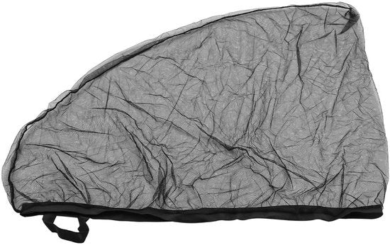 Schermo per auto UV - Protezione per vetri - Reti - Tende per portiere - 43x60cm/48x65cm - Nero, Tulle - Tende per auto