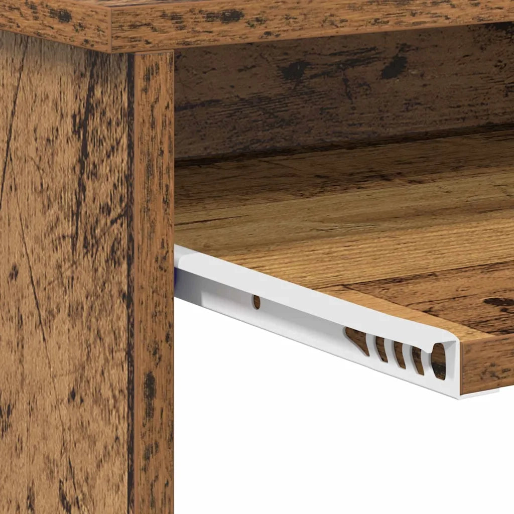 Scrivania | Tavolo da Ufficio Legno vecchio 120,5 x 44 x 88,5 cm Legno multistrato