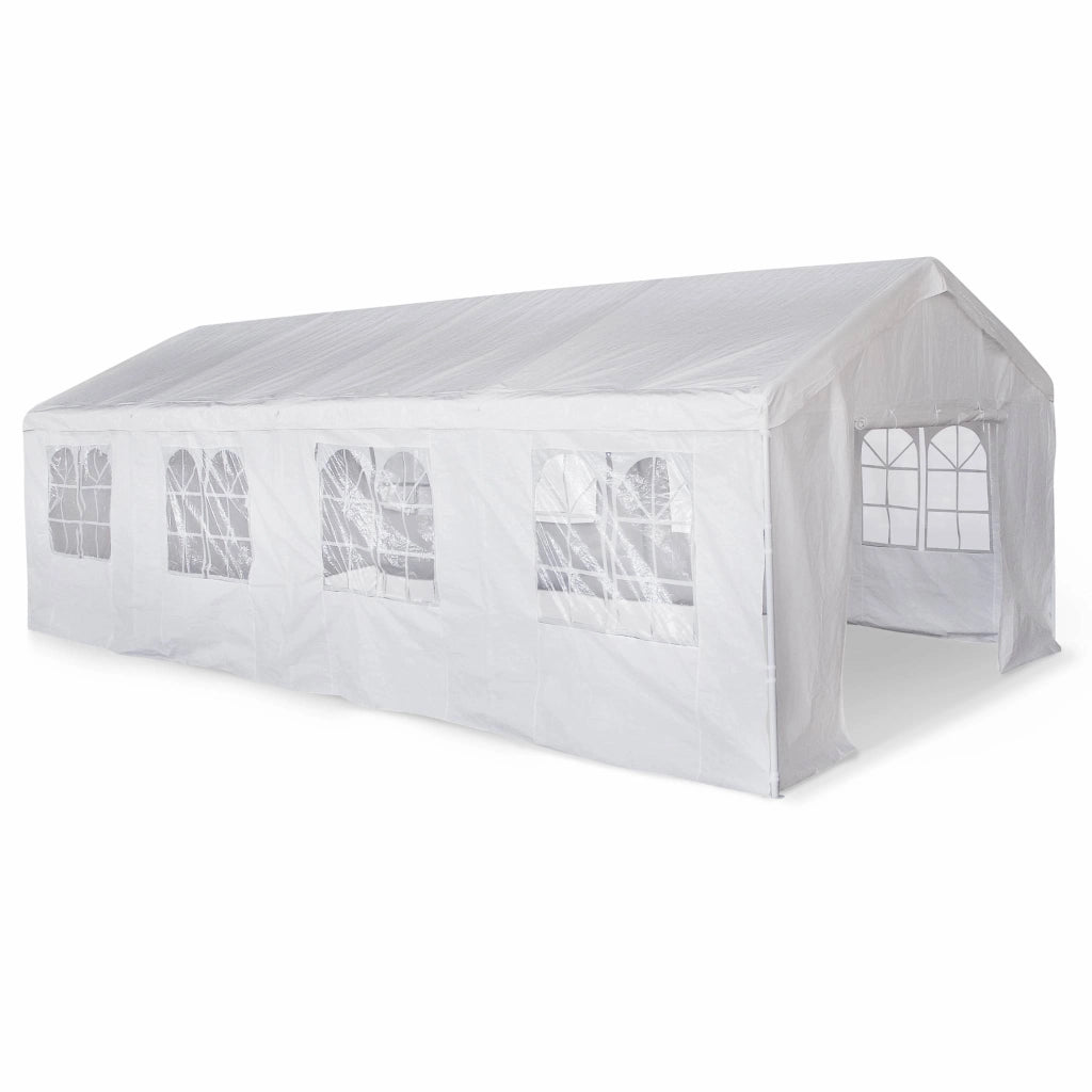 Tendone per festei, 4x8m, bianco, bianco
