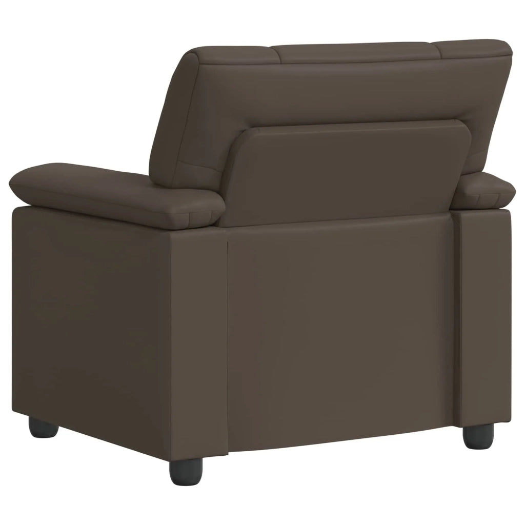 Divano Grigio 91 x 85 x 93 cm Similpelle 42040866