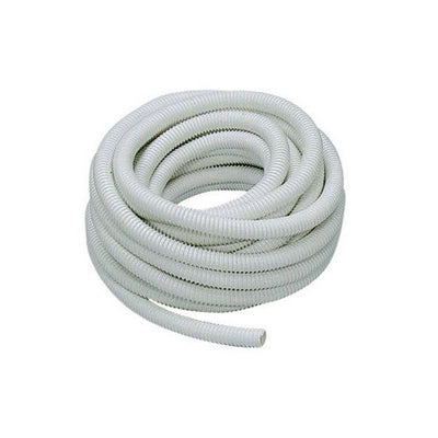 TUBO IN PVC SPIRALATO FLESSIBILE BIANCO A MT.- Diam. 40- GOPLA- metri 20