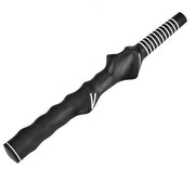 Allenatore del Pugno da Golf - Pugno in Gomma - Aiuto alla Posizione della Mano - Progettazione Ergonomica - Nero - Migliora Precisazione - Manico da Golf