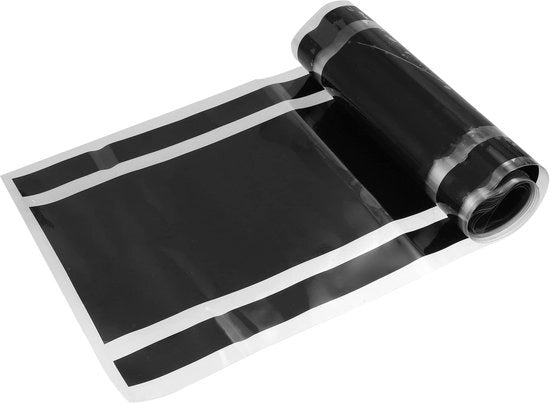 Motociclistica - Stickere per Capote Nero - Stickere in Vinile - Accessori per Auto - Decorazione per Auto - Utilizzo Duraturo - 18 x 180 cm