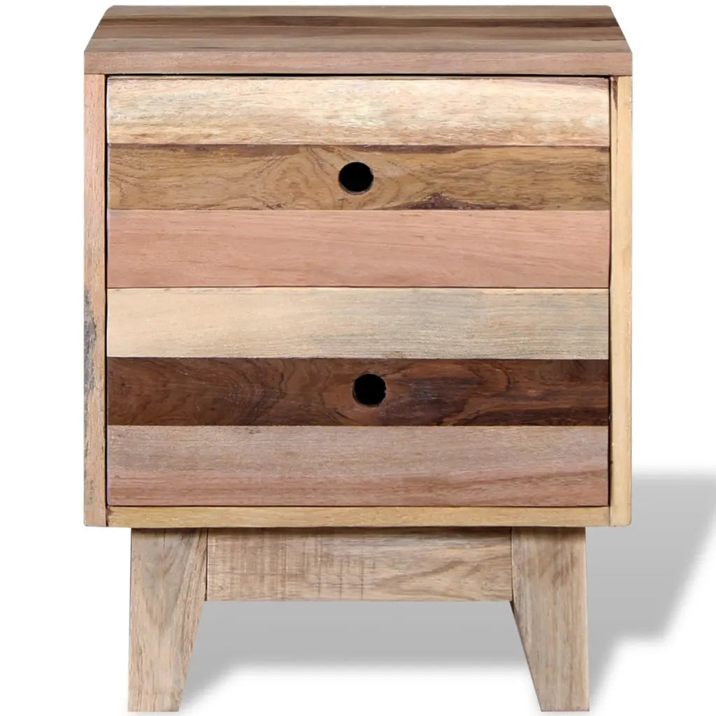 Comodino in Legno Massello di Recupero 244234