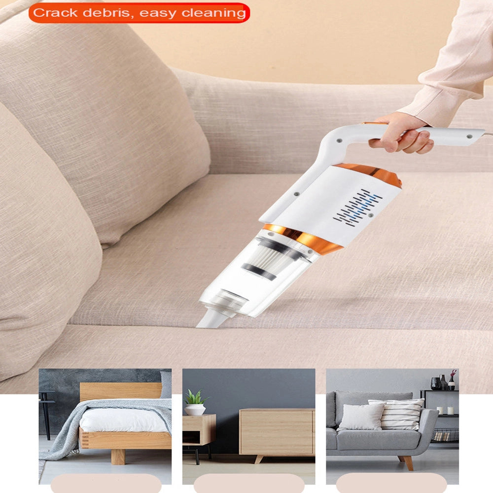 Trade Shop - Aspirapolvere Senza Filo 2in1 A Batteria Ricaricabile Aspira Polvere C Accessori -
