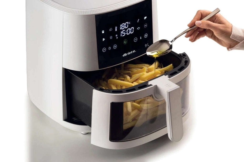 Ariete 4630 Friggitrice ad aria 9L 1500W 8 programmi Touch Screen Funzione Grill colore Bianco