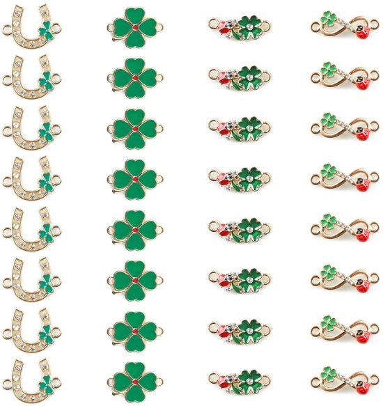 Set di connettori per gioielli a forma di farfalla