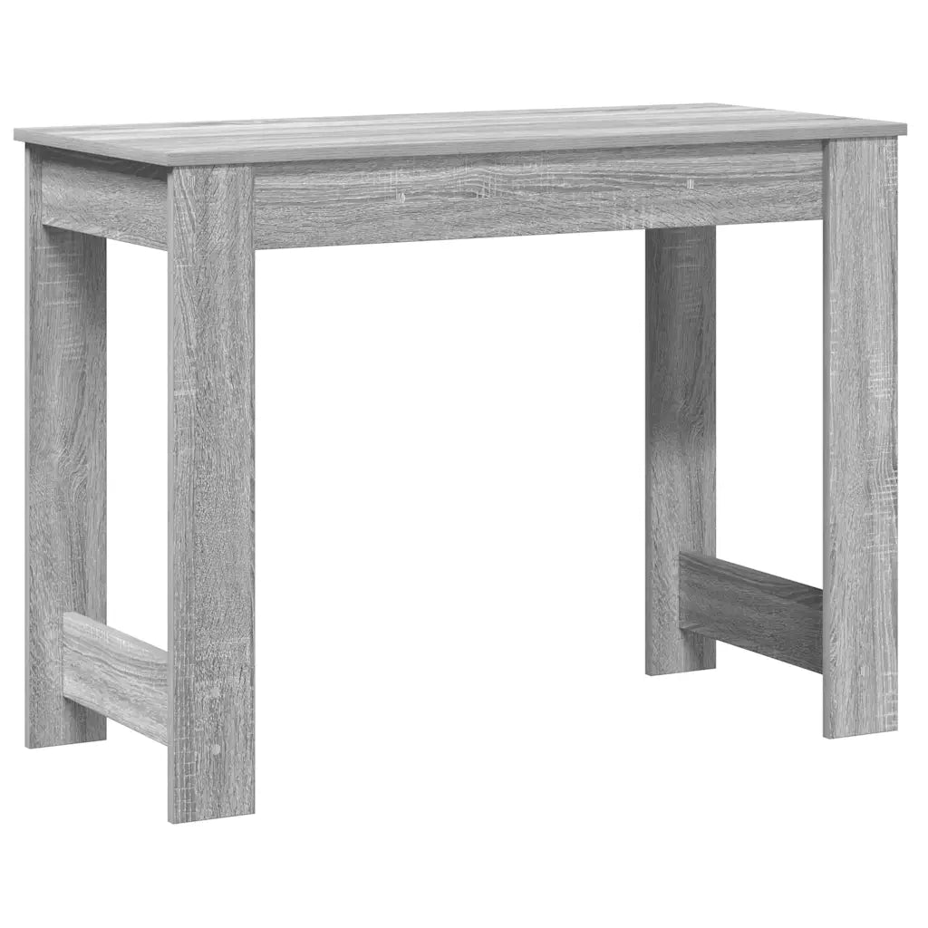 Scrivania | Tavolo da Ufficio Grigio Sonoma 100x45x75 cm in Legno Multistrato