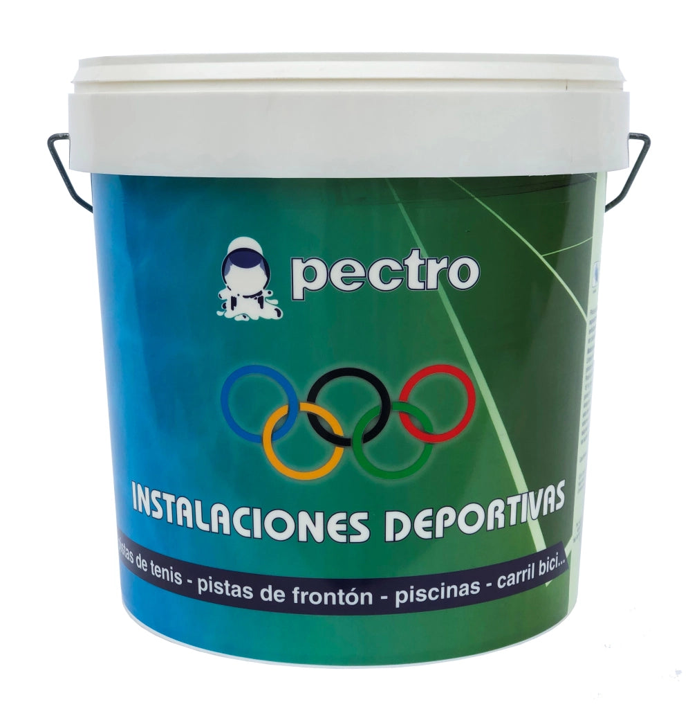 Pittura per pavimenti esterni ed interni e campi sportivi 14 L GRIGIO- Pavimento di garage e pavimenti in cemento