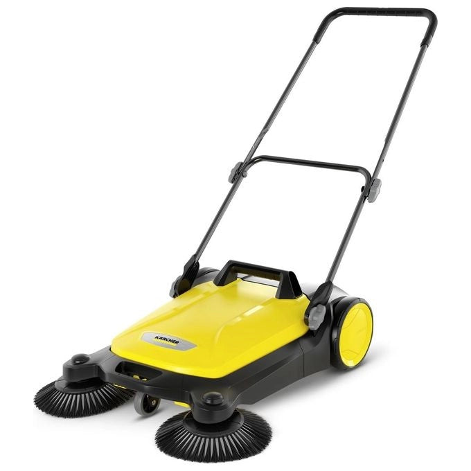 Kärcher 1.766-360.0 S 4 Twin Spazzatrice Manuale 2 Spazzole Larghezza 680mm 2400 m²-h Contenitore 20 L colore Nero Giallo