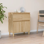 Credenza-Buffet-Armadio da cucina Rovere Sonoma 60x35x70 cm in Legno Multistrato 468055