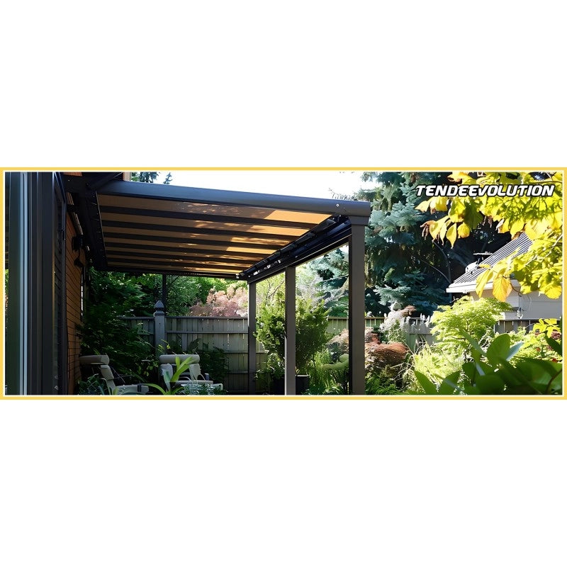 Telo PVC Impermeabile Giallo | Telone Occhiellato ogni 25CM 650g/mq | Copertura Esterna | 3x4m | Resistente Protezione Multiuso