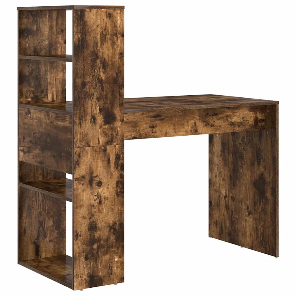 Scrivania | Tavolo da Ufficio Rovere fum¨¦ 113 x 54 x 120 cm Legno multistrato