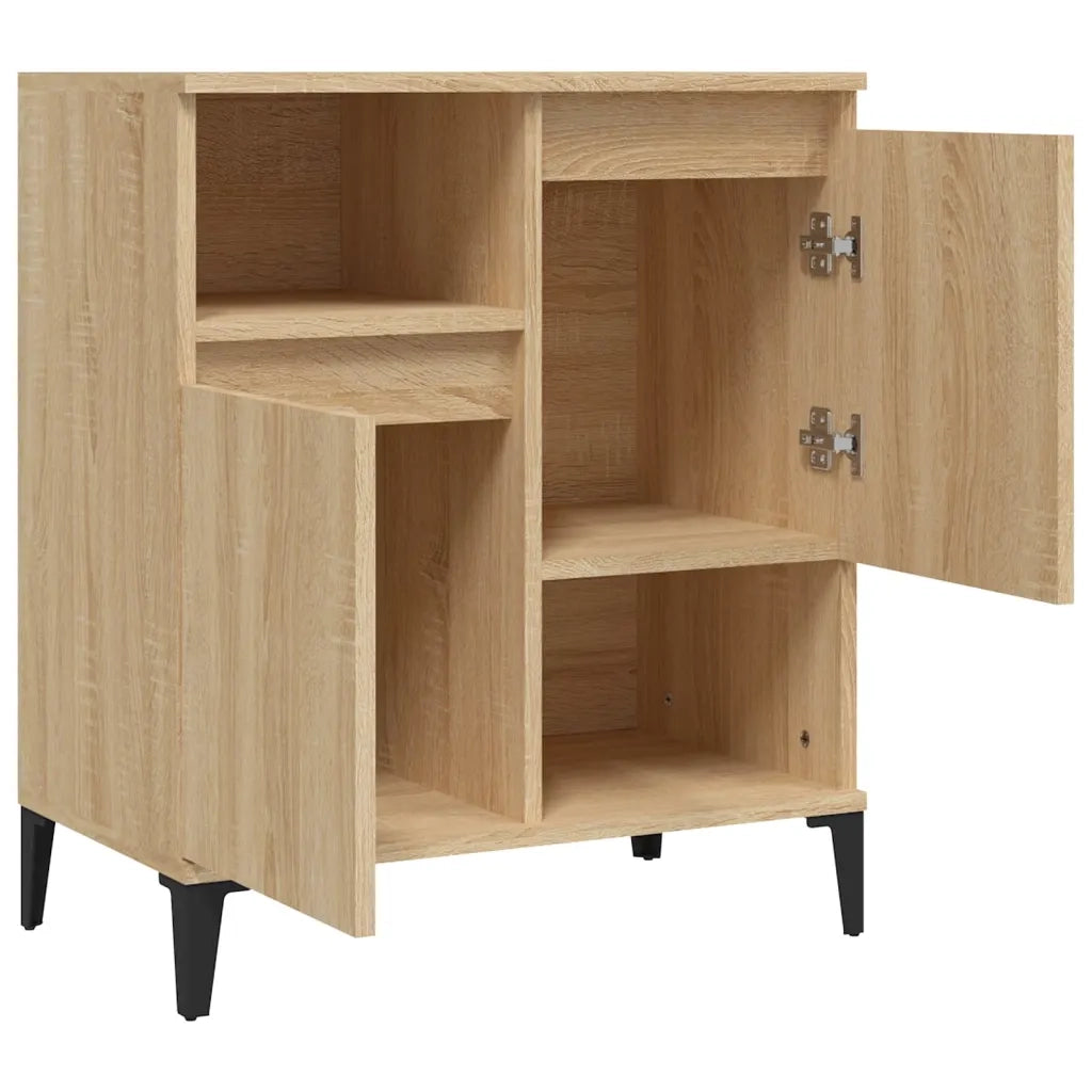 Credenza-Buffet-Armadio da cucina Rovere Sonoma 60x35x70 cm in Legno Multistrato 571123