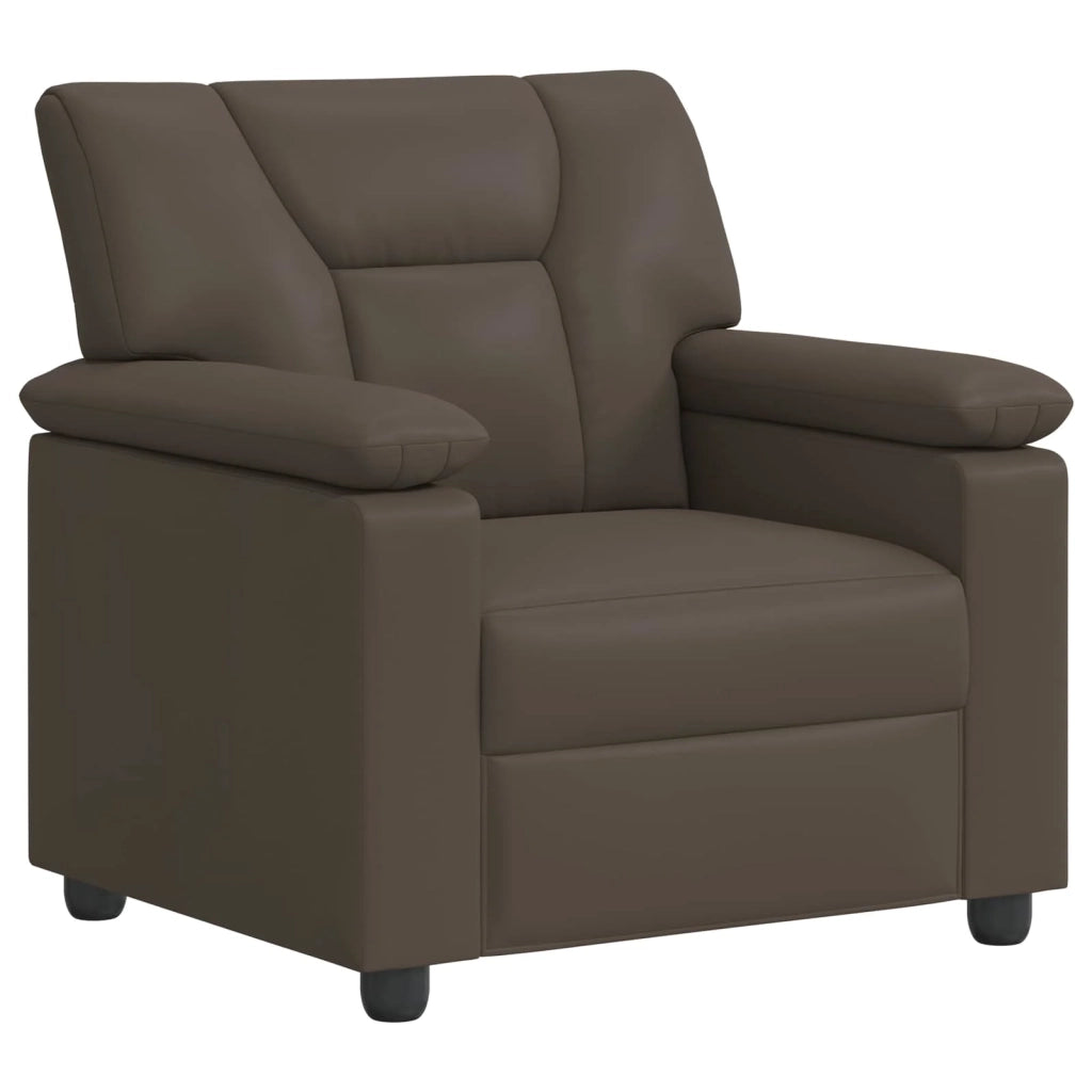 Divano Grigio 91 x 85 x 93 cm Similpelle 42040866