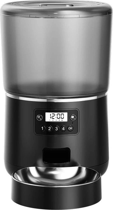 Automatizza il Cibo - Controllo Nutrizionale Intelligente - Con Display LCD - Capacità 4L