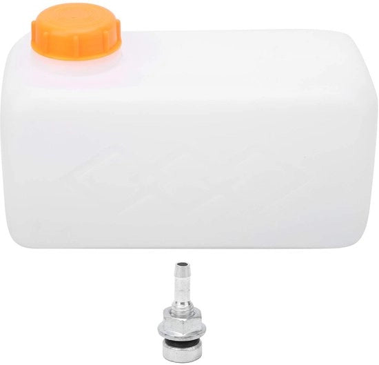 Serbatoio di Benzina 5,5L Grande Capacità - Tanica di Benzina in Plastica - Adatto per Auto/Truck/Nave - Dimensioni 28,5x14x14cm - Incluso Kit di Montaggio - Serbatoio di Benzina