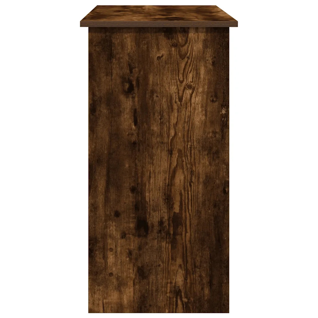Scrivania | Tavolo da Ufficio Rovere Fumo 80x40x75 cm in Legno Multistrato