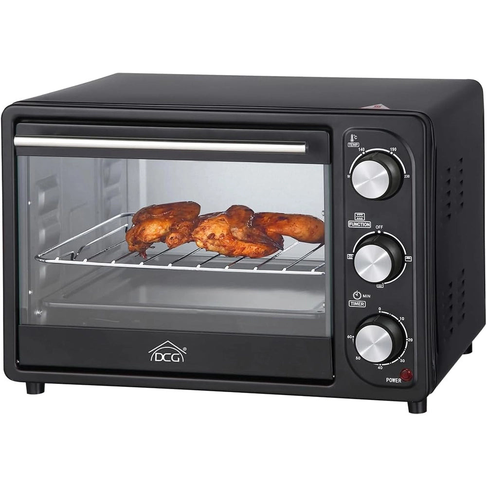Forno Fornetto Elettrico 20Lt 1300 W Luce Interna Timer Termostato Regolabile