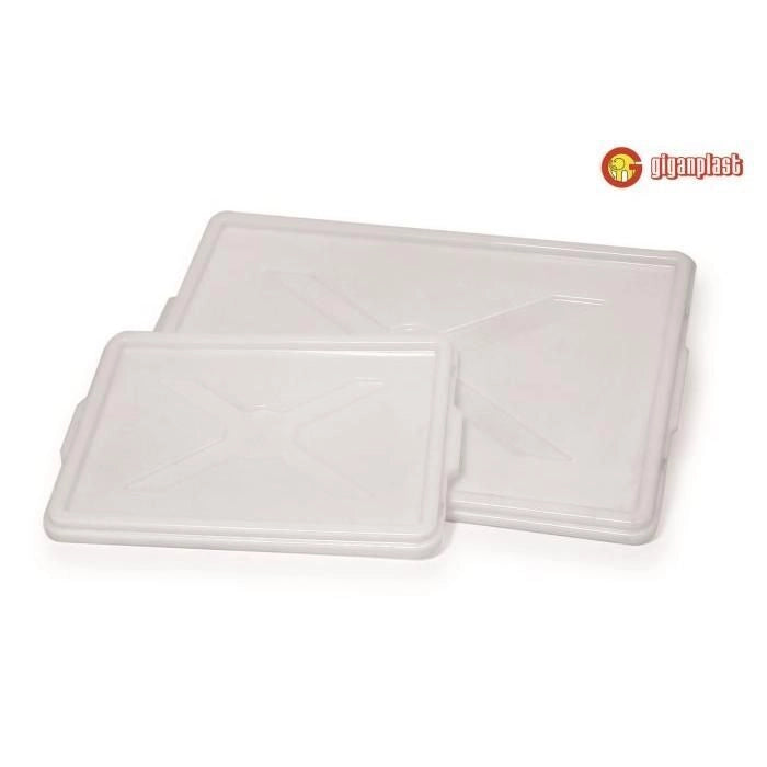 Giganplast 206526 Coperchio Cassetta Portaimpasto Rettangolare 30x40 cm Uso Professionale colore Bianco