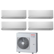 Climatizzatore Condizionatore Toshiba Quadri Split Inverter serie SEIYA 7+10+10+13 (7+9+9+12) RAS-4M27U2AVG-E R-32 Wi-Fi Optional 7000+10000+10000+13000 (7000+9000+9000+12000)