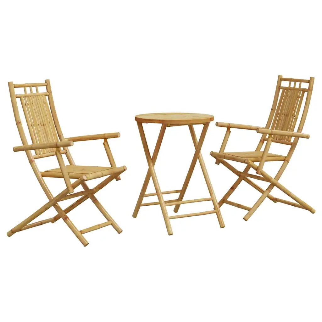Set da Bistrò 3 pz in Bambù