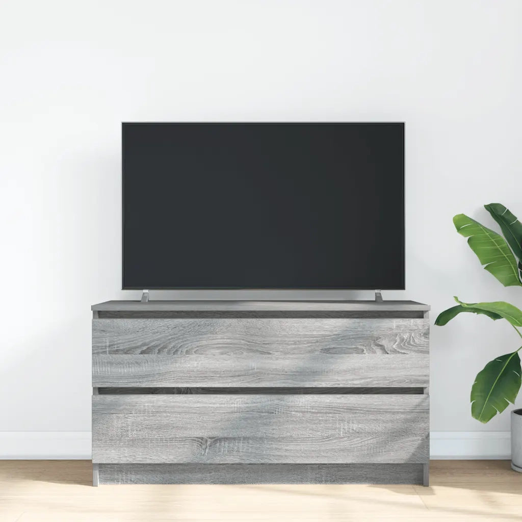 Mobile TV | Armadietto TV | Mobile Porta TV Grigio Sonoma 100x35x54 cm in Legno Multistrato