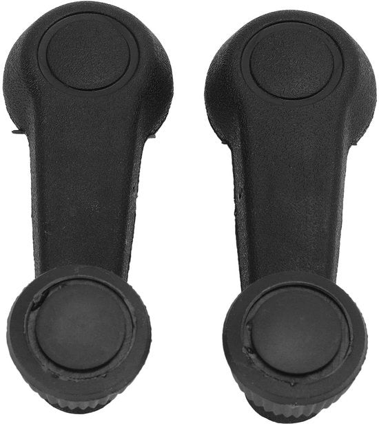 Vitree - Vario - Manubrio di Cura 2 Pezzi - Per T2/T25 Transporter - Materiale ABS - Installazione Facile - Codice OEM 321 837 581A - Manubrio di Finestra