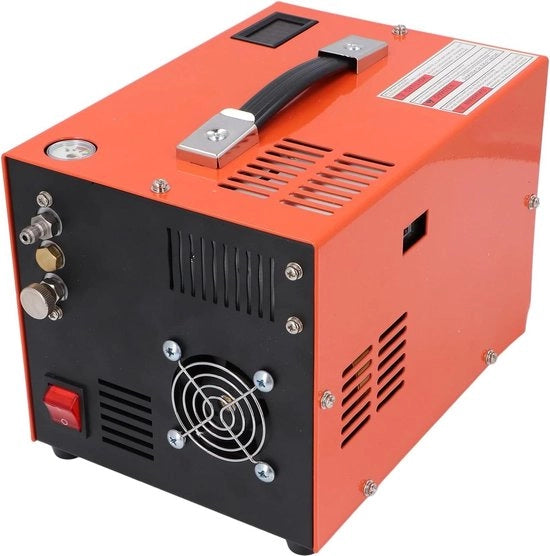 Serbatoio di compressione subacquea 30 MPa per pistola a paintball Opblazen Buiten - Termometro di temperatura di ventilatore integrato.
