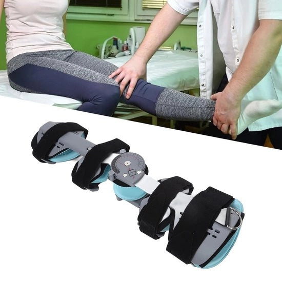 Ortesi ginocchiere con stabilizzatore postoperatorio - Buona flessibilità - Piastra Eva - Riabilitazione postoperatoria.
