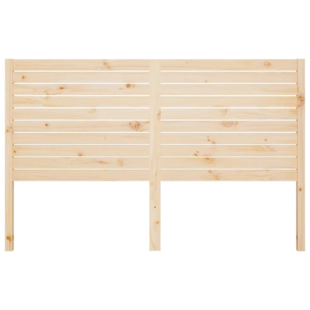 Testiera | Testata per Letto 141x4x100 cm in Legno Massello di Pino