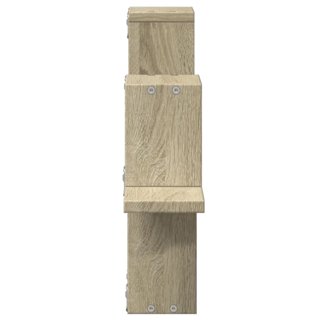 Scaffale a Parete Rovere Sonoma 104,5x10x43cm Legno Multistrato 840725