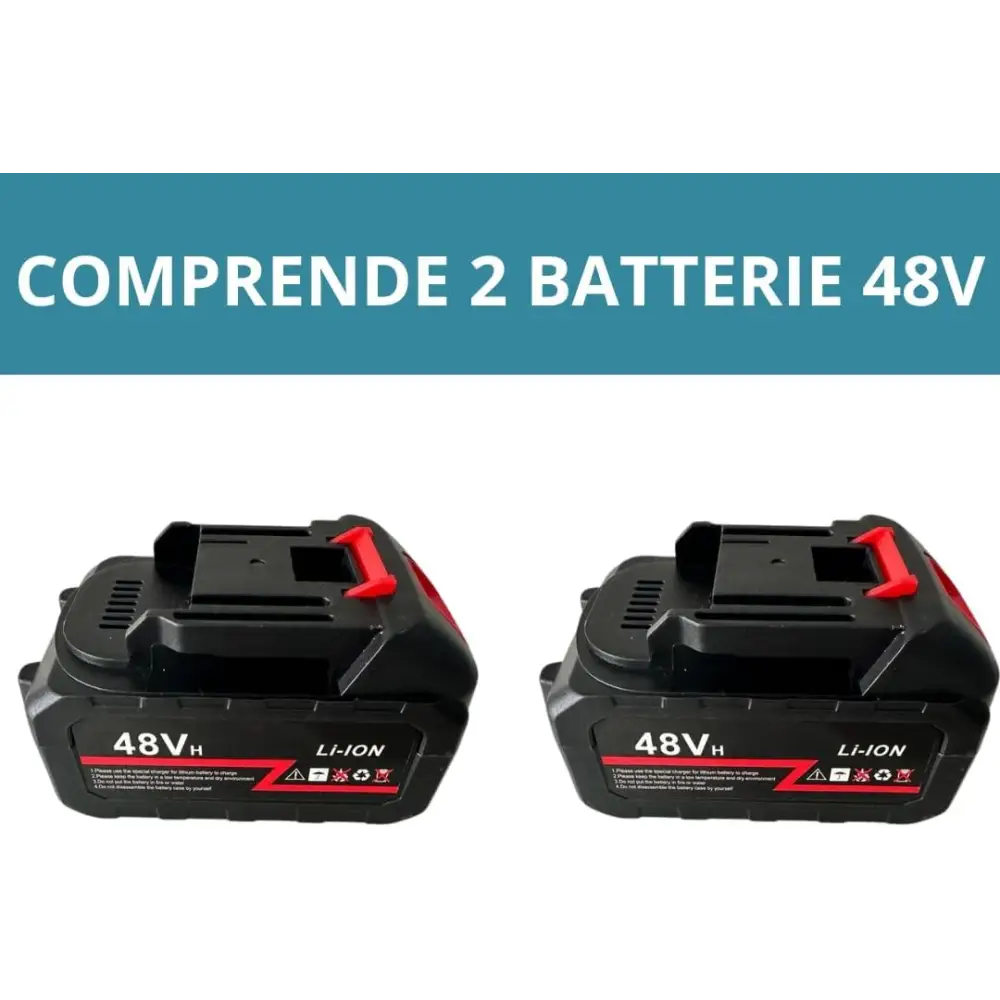 Batteria Sostitutiva per Kit 4 in 1, Batteria Compatibile con Tasselatore Trapano