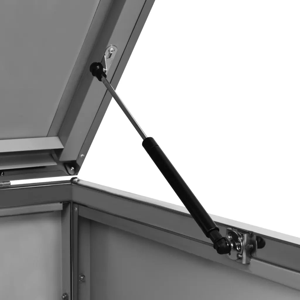 Copribidone per Spazzatura Singolo 69x77,5x112,5cm Acciaio Inox 149557