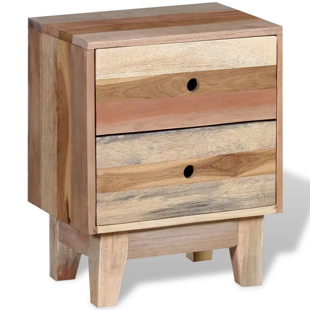 Comodino in Legno Massello di Recupero 244234