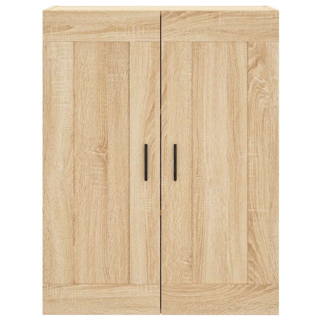 Credenza-Buffet-Armadio da cucina Rovere Sonoma 69,5x34x180 cm in Legno Multistrato 481244