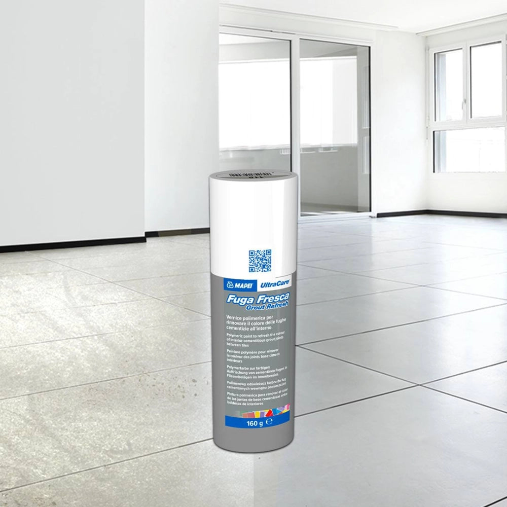 Rinnovo fughe sbiadite ripristinare pavimento ultracare fuga fresca 160 gr *** colore- grigio argento - 111, confezio...