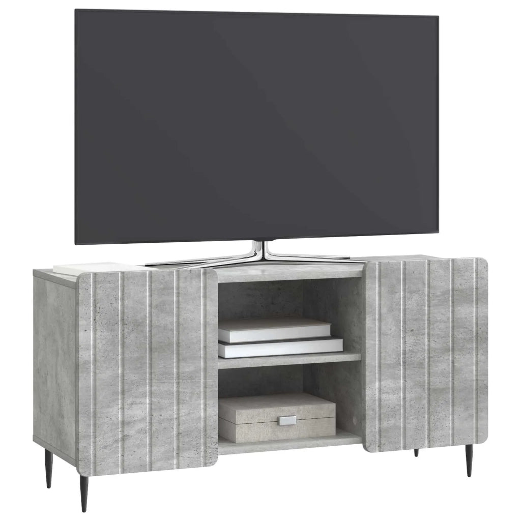Mobile TV | Armadietto TV | Mobile Porta TV Grigio Cemento 102 x 34,5 x 52 cm