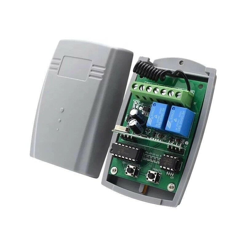 RICEVENTE RADIO RX2N-BOX 433,92 MHZ BICANALE 12V 24V DA ESTERNO