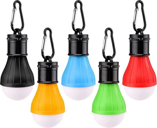 Lanterna da Campeggio con LED Luce LED per Tenda con Grucce - Lampada da Campeggio Portatile con LED - 3 Modalità di Illuminazione Lampada da Sospensione Resistenente all'Acqua - Emergenza - Lampada di Segnalazione SOS